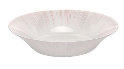 Тарелка 220 мм Фокус розовая 10335